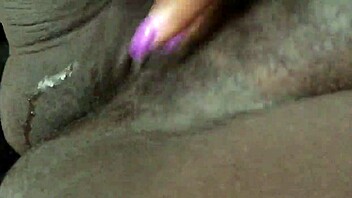 Wet pussy squirts cum in surprising bursts