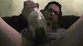 Gay Man Plays With Toy In Intimate Session