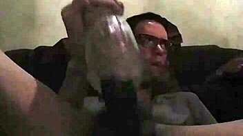 Gay Man Plays With Toy In Intimate Session