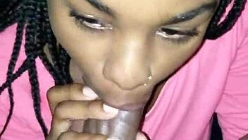 catalina mixer responds to comments with big black cock sucking