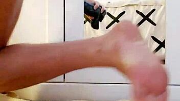 Is he sitting on that big dildo or something more intriguing?