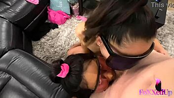 can jenna foxx and mrs sloppy handle this hard cock together in pov?