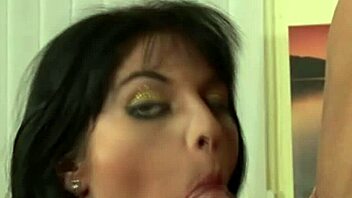 beautiful girl licks cute pussy lips