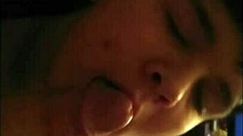 cookie gets a mouthful of cum