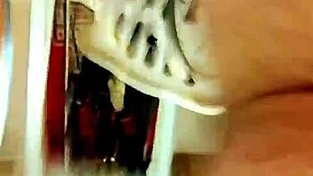 Watch this milf riding cock in close up detail