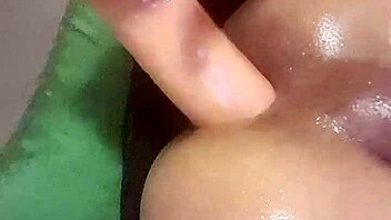 Tight Shemale Handles Huge 11 Inch Dildo Anal Play!