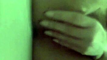 sexy christy mack masturbates in makeup room bath, big tits glistening