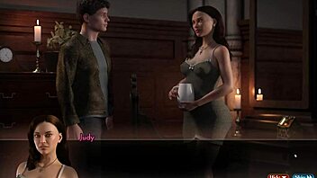 Farm girl milf licks balls in the barn