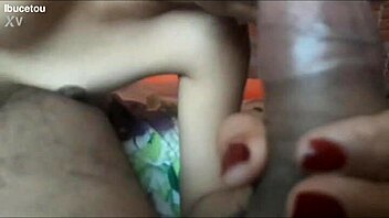 i got it in my pussy, mouth, and ass, interracial cock fucking hard with natural tits.