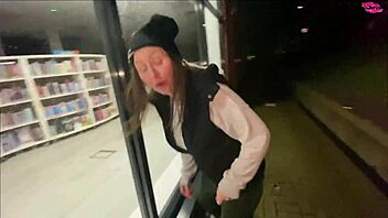 dirty little 18+ street girls getting wild in this raw compilation