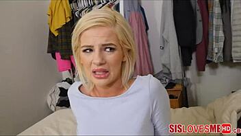 Bella Rose Lets Stepbrother Eat Pussy