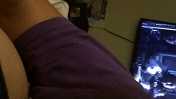 Close-up of a girl giving a blowjob in HD video