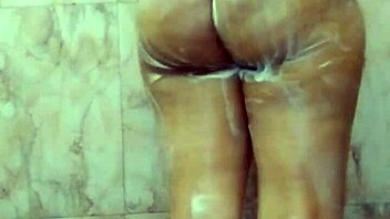 Indian girl in bathroom with homemade dirty talk in hindi