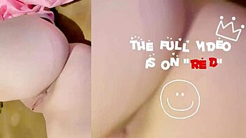 asian solo uses dildo for pussy masturbation