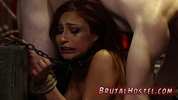 tiny jade endures grinding in teen hentai bondage scene