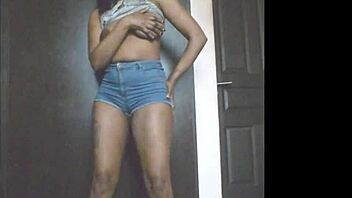 Ebony Big Tits Twerk Wild Group Action