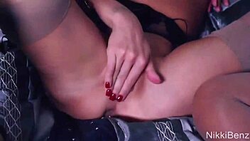 Lesbian couple indulges in cunilingus and clit play