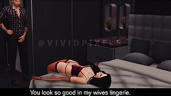 Horny Husband Gets Teen Asian Babysitter for Anal Orgasm!