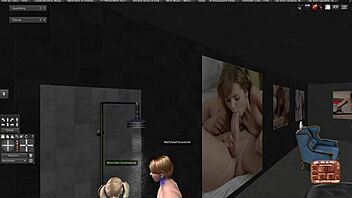 second life sex in the shower with hot girl