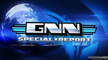 Bridgette B and her friends crave just one hard cock