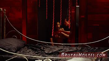 tiny jade endures grinding in teen hentai bondage scene