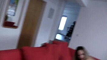 that tattooed german teen 18+ is fucking her new friend at the party, licking and blowing him in front of the camera