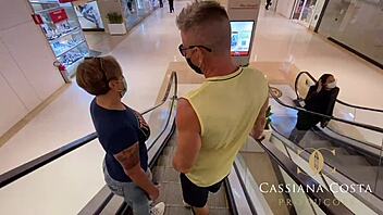 masculine threesome with the hot cassiana costa