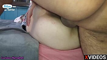 Intense anal and blowjob action with a naughty nymphet