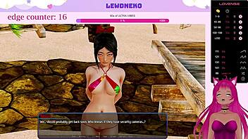 vtuber lewdneko explores harem hotel part 9