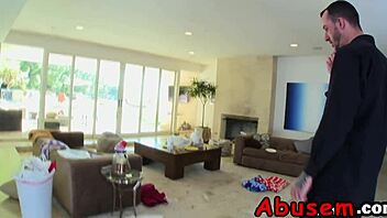 North Gets Fucked Hard by Her Horny Tattooed Man