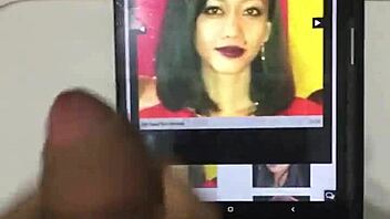 watch prettyslut11 receive a cum tribute from admirers with monster cocks