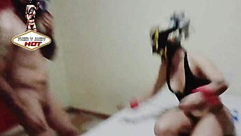 Andy Hot's Sexy Babe Gets A Birthday Gangbang With Four Cocks