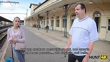 Hunt4k lovec skóruje s úžasnou mladou 18+ ženou.