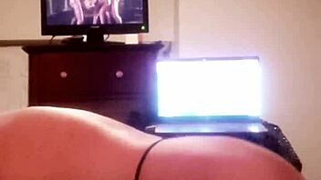 luvs2cumm69 giving his blonde sexdoll a good dicking with monster cock in lingerie