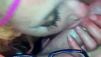 Hayden is sucking her boyfriend's cock so eagerly.