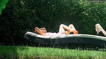 Damn! Underwater Naked Babe Bonnie Dolce in Pool Shower Action!