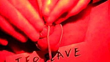 Tape yourself for some extreme bondage and masturbation