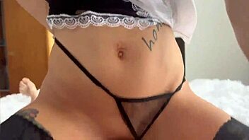 Russian Maid Bent Over and Fucked Hard for Cash with Deepthroat Action.