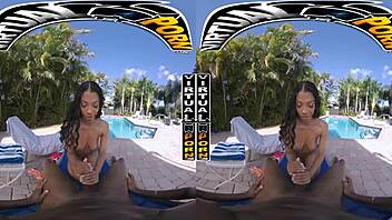 Experience the ultimate pleasure with black women and big black cock in virtual reality