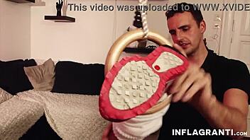 Sporty brunette babe enjoys hardcore banging with group action. 😉