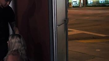 teen valerie white gets fucked hard on the street