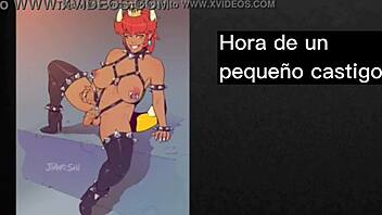 Tricked And Feminized By Futa Bowsette In Joi Cei Session Leading To Anal Destruction Femdom