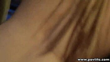 povlife features brunette hottie alice white getting pov sex at the carwash with passion