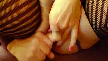 smooth sexy shemale opens her ass with dildo solo