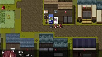 Facing an ogre and then encountering the attractive character in busty youkai busters episode 3