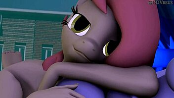 My little pony animations featuring various characters