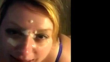 Who's That Bitch Somebody Knows Getting A Facial Cumshot