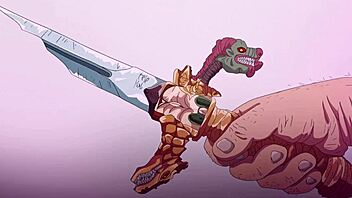 Alex, stuck in a fence for Minecraft hentai action?