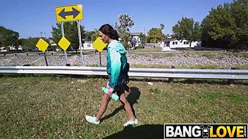 London Tisdale picked up and fucked.