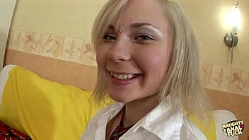 Face Pierced Lass Craves Cock During Anal